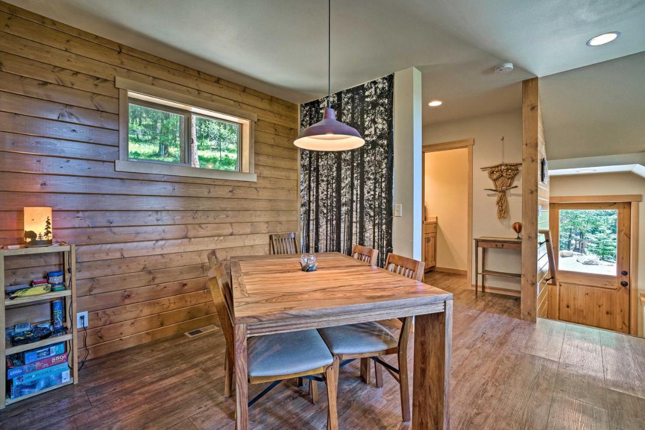 Private Leavenworth Cabin With Mtn Views And Fire Pit Exterior foto